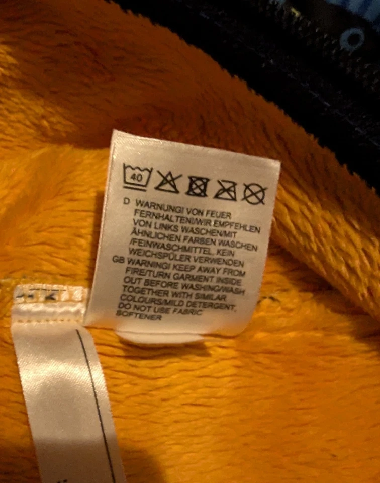 Jako o Softshellanzug Overall  Gr. 92 / 98 Herbst/winter Gefuttert - Bild 3 von 3