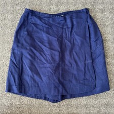 Vintage Y2K Gap Pleated Skirt Blue Sz 6 Heritage 2000s