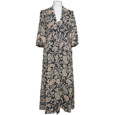 Ba&sh, Blusenkleid, Größe: L, Blau/Beige/Mehrfarbig, Viskose, Sonstiges #V63