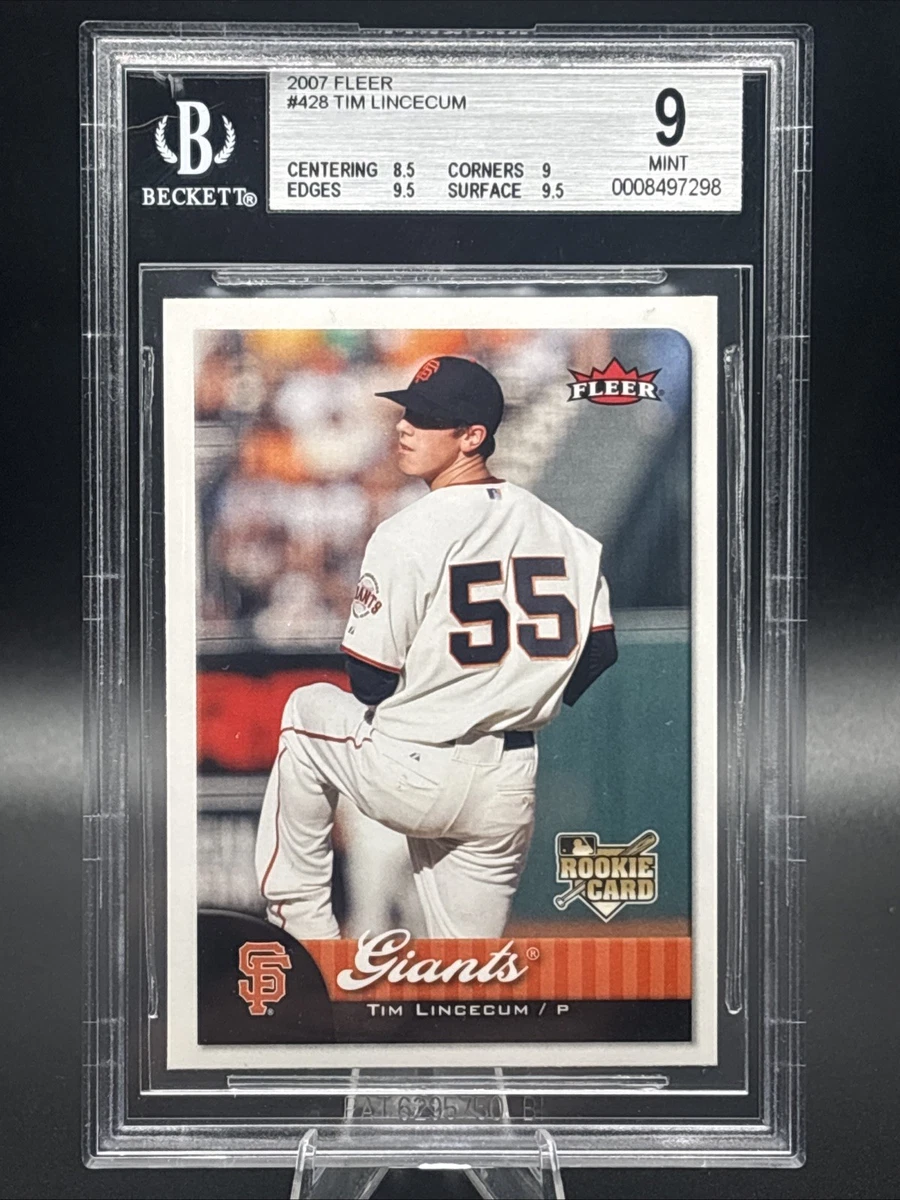 Upper Deck Tim Lincecum Baseball San Francisco Giants Sports