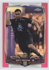 2014 Topps Chrome BCA Pink Refractor 87/399 Scott Crichton #176 1m7
