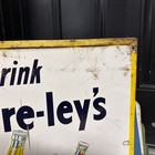 Vintage BIRELEY'S Embossed Soda Tin Sign Made By American Art Works ~ 4 Flavors — photo 5