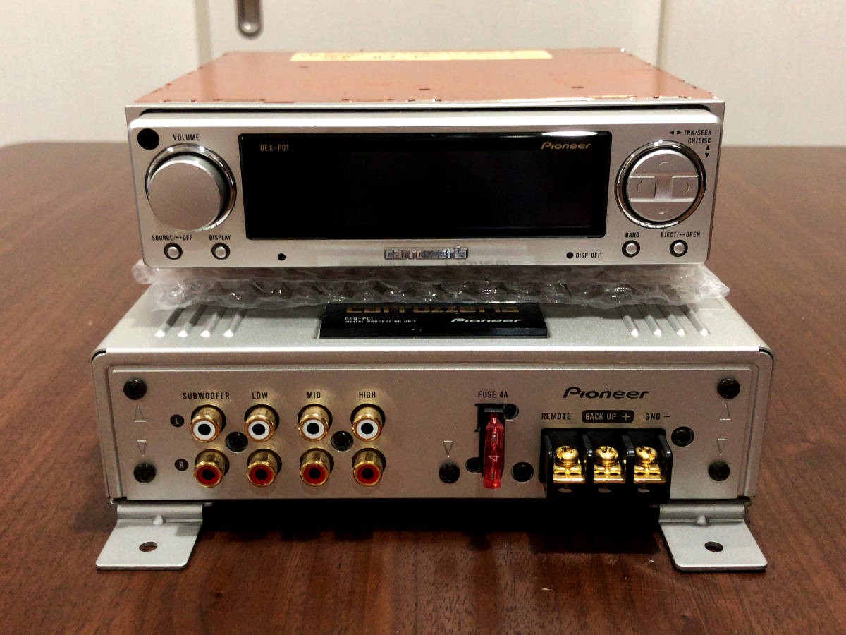 Pioneer Carrozzeria DEX-P01 DEQ-P01 CD Player Digital Sound