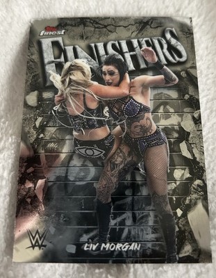 2025 Topps Finest WWE Finishers Liv Morgan FNS-LM Insert