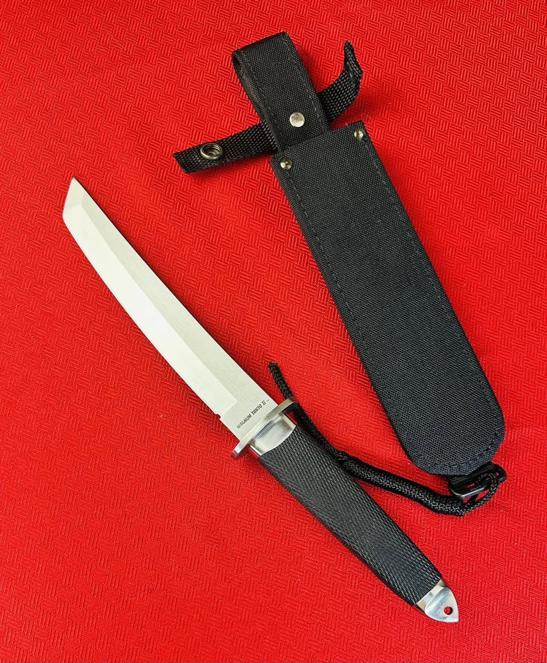 Cold Steel Magnum Tanto II Fixed Blade Knife 7.5" Blade Japan 1990s Ventura - Image 2 of 4