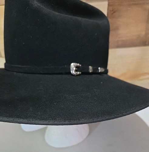 Vintage Maverick Cowboy Hat Co. Black. Size 7 3/8 Ft. Worth Stock Yards - Bild 4 von 14
