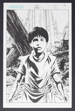 Original Art from Crux #22 Page 1 Pencils by Steve Epting, Inks by Roland Paris