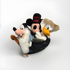 Vintage Disney Store Happy New Year 2000 Bean Bag Plush Set