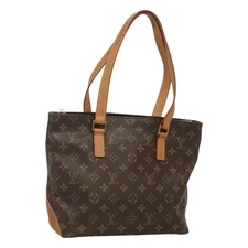LOUIS VUITTON Monogram Cabas Piano Tote Bag M51148 LV Auth yk18459