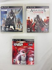 PS3 Games Lot: Destiny, Assassin's Creed II, NBA2K14