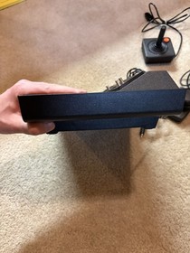 Atari 2600 Vader Black Console Bundle Controllers Cables AstroBlast UNTESTED