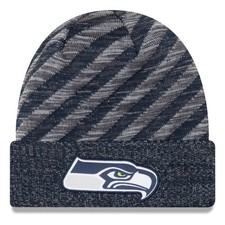 New Era NFL Sideline 2018 Knit Beanie - Seattle Seahawks