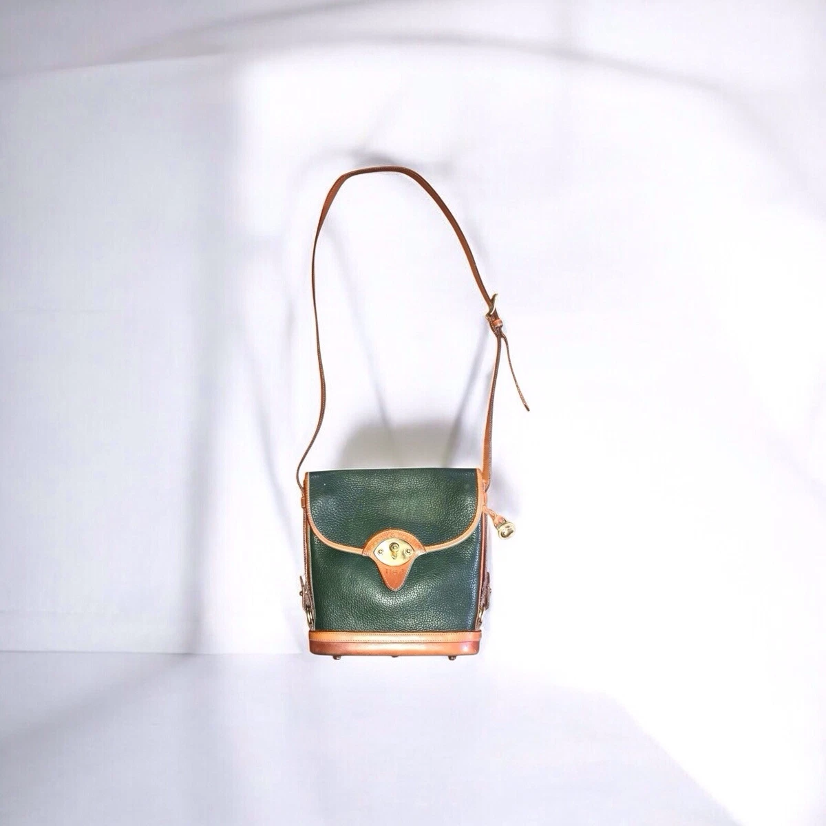Dooney & Bourke Leather Green Vintage Bags, Handbags & Cases for