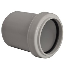 Pushfit 40mm x 32mm Waste Pipe Reducer - White - PACK OF 5 - FREE 1 Day Delivery