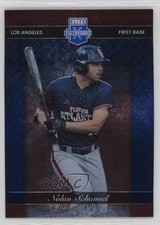 2023 Elite Extra Edition Retro 2002 Blue Aspirations /349 Nolan Schanuel 05nw