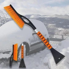 27'' Snow Brush and Ice Scrapers for Car Windshield, 2-in-1