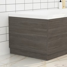 Image of Modern Bathroom MDF Front and End Adjustable Bath Panels & Plinth Various Sizes