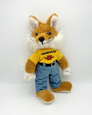 Schwäbisch Hall Fuchs Stofftier Kuscheltier Plüsch Alt ca.32cm 