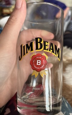 Jim Beam Highball Glasses Kentucky Bourbon 5.5  Tall The Standard Since 1795