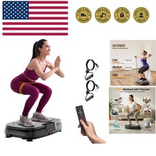 Vibration Plate Exercise Machine: Vibrating Plates for Weight Loss and Lympha...