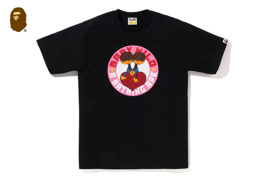 A Bathing Ape Heart Baby Milo Tee Black 2m20-110-004 thumbnail 2