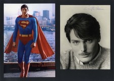 Christopher Reeve (+) SUPERMAN autograph, signed photo & mounted