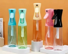 300ML Continuous Fine Mist Spray Bottle Makeup Salon Hairdressing Plant Tool US