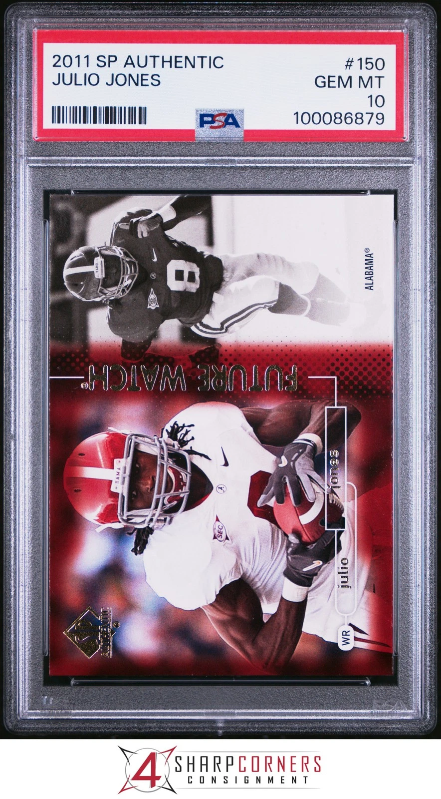 Julio Jones SP Authentic #150 Base