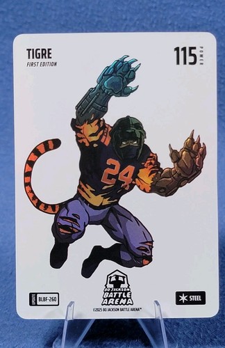Bo Jackson Battle Arena Blizzard Battlefoil BLBF-260 Steel Tigre Miguel Cabrera