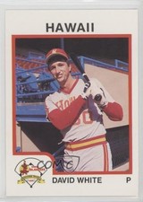 1987 ProCards Minor League David White #188 0w6
