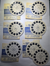 Vintage View-Master Western U.S. National Parks Lot  Sequoia, Kings Canyon More