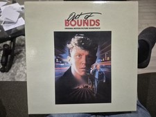 10 VARIOUS ROCK Out of Bounds Motion Picture Soundtrack OST LP IRS-6180 N/MINT