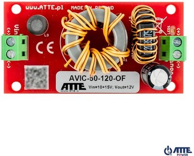 5902143690207 PRZETWORNICA ATTE DC/DC AVIC-50-120-OF 10-15V 50W 4A ATTE