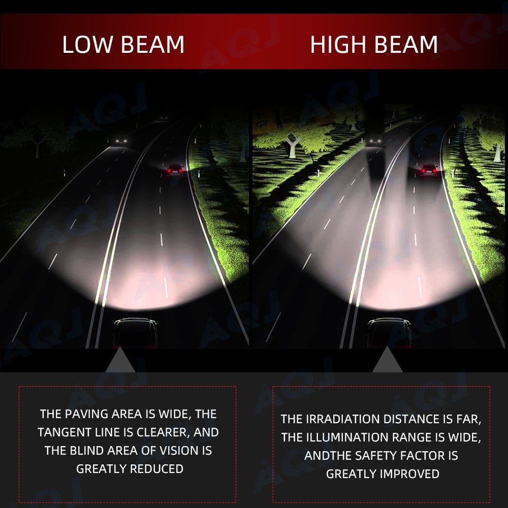 For Freightliner Columbia 2005-2017 - Front LED Headlight Hi/Lo+Fog Light Bulbs thumbnail 16