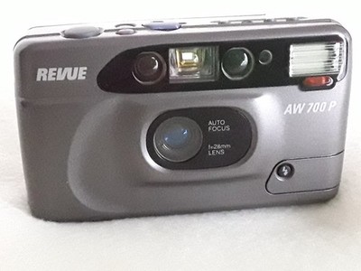 Revue AW 700 P, 28mm Weitwinkel Kompaktkamera, analog, Kleinbild, funktioniert