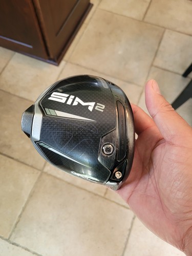 Taylormade Sim 2 Blackout Black Out Driver head only 9 - Picture 4 of 8