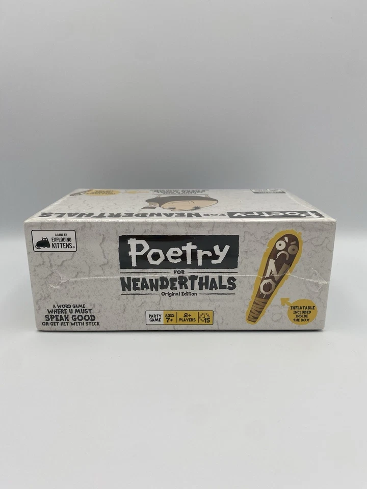Poetry For Neanderthals Word Game Party Game Night by Exploding Kittens 2020 - Image 3 of 4