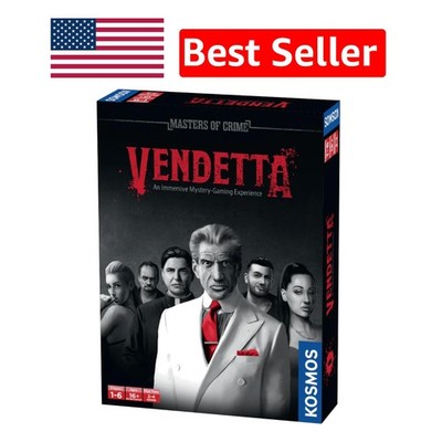 Vendetta Murder Mystery Game - Interactive Investigation for True Crime Lovers