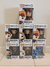 Funko Pop Magic the Gathering Lot - Chandra, Elspeth, Nissa, Liliana, Gideon