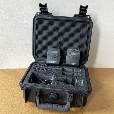 Sennheiser EW100 G3 ENG Kit, EK100 Receiver w/ XLR & SK100 Bodypack +Lav & Case