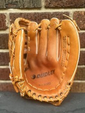 Vintage Dudley 12   Custom Built Softball Baseball Mitt Glove Soft Leather
