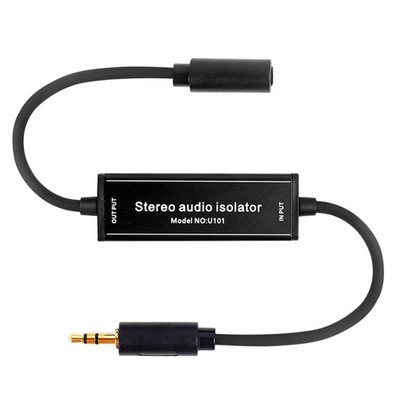 2X(Stereo-Audio-Isolation, 3,5-Mm-Lautsprecher, Audio-Rauschunterdrückung, 5991