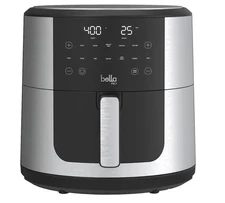 bella PRO - SmartCrisp 8-qt. Touchscreen Air Fryer - Stainless Steel