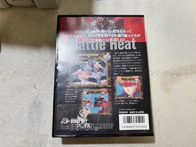 NEC PC-FX Console System with box Backup memory BATTLE HEAT Retro game Tested JP