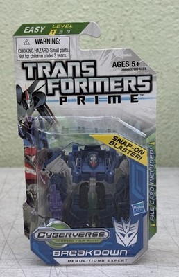 Breakdown Cyberverse Legion Prime Transformers Figure 2011 NEW