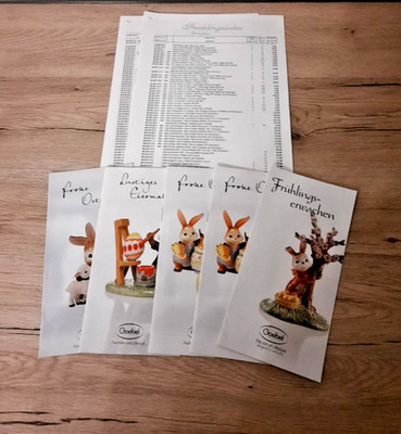 Goebel Hasen - Prospekte und Preislisten - Ostern - Frühlingserwachen -