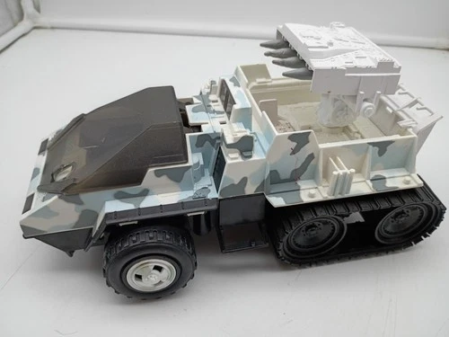 Hasbro GI Joe 2002 Spy Troops SNOW CAT Vehicle TRU Exclusive Custom Missiles Etc