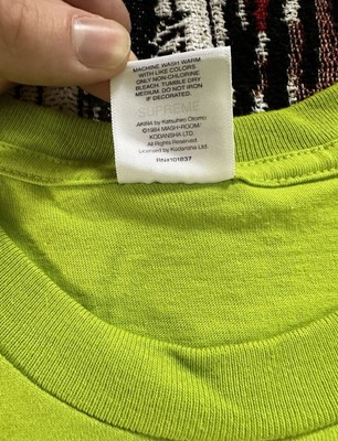 Supreme Akira T Shirt Lime Green Anime FW17 Yamagata Japanese