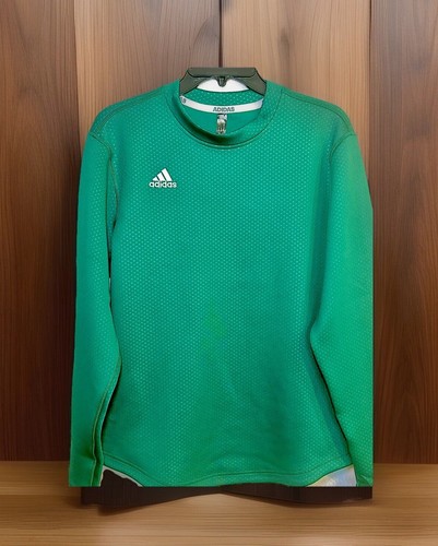 BACK TO SCHOOL SALE! Adidas Teens Green Perfect Softball Soccer WarmUp Jacket M - Picture 6 of 9