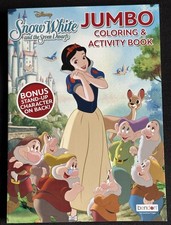 Bendon Disney Snow White And The Seven Dwarfs Jumbo Coloring And Activity Book